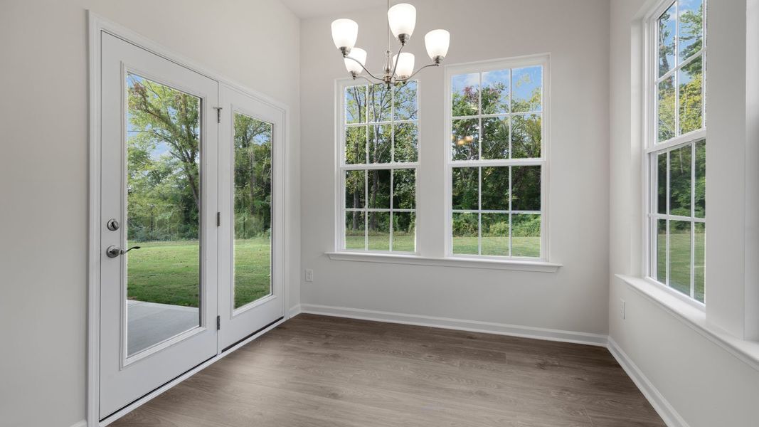 Spacious, unfurnished interior of a new home in The Villas at Martin Farms, Aberdeen (Image 23).