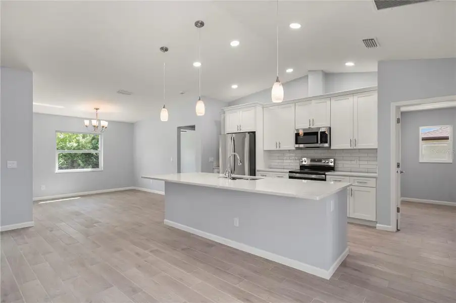 Furnished interior view inside a new home in , Punta Gorda (Image 7). Furnished interior view inside a new home in , Punta Gorda (Image 7).