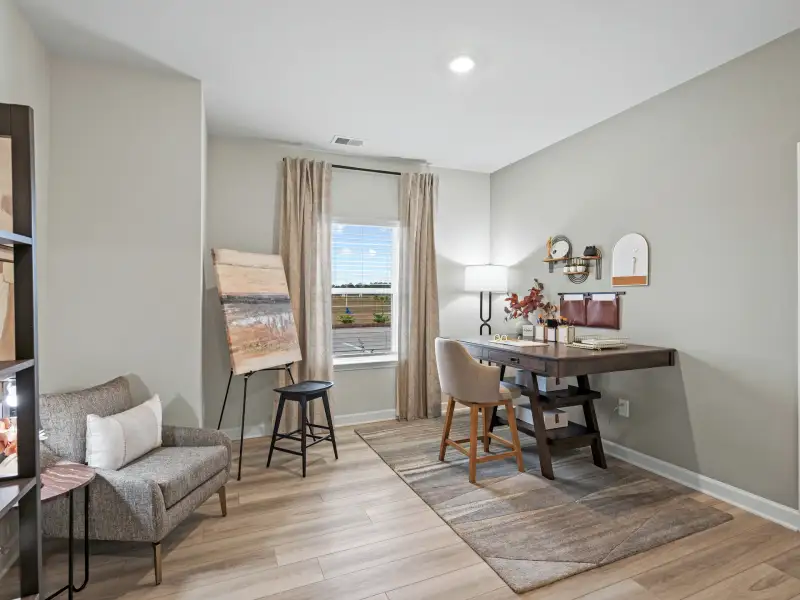 Furnished interior view inside a new home in Waterside - Coastline Series, Longs (Image 24). Furnished interior view inside a new home in Waterside - Coastline Series, Longs (Image 24).