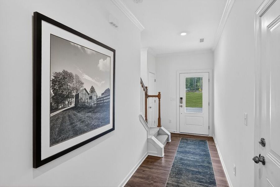 Spacious, unfurnished interior of a new home in Buffalo Townes, Garner (Image 19).