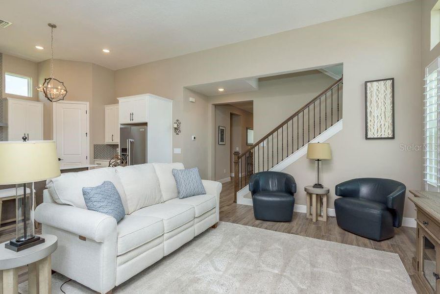 Furnished interior view inside a new home in , Wesley Chapel (Image 29).