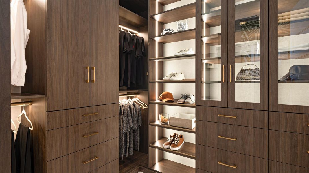 Furnished interior view inside a new home in L'Ambiance at Avenir, Palm Beach Gardens (Image 7).