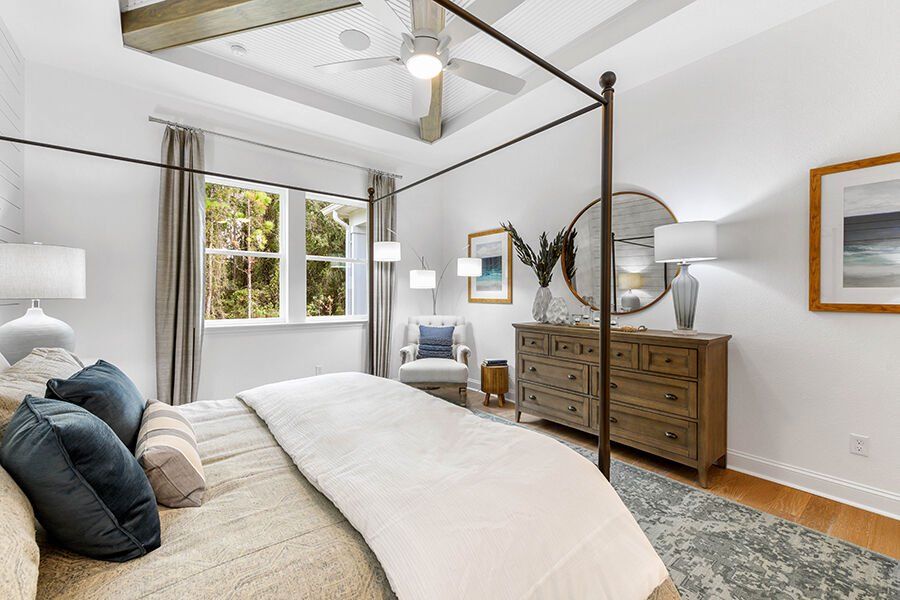 Representative furnished interior of a home built from the Harbor by Mattamy Homes in RiverTown, St. Johns (Image 49).