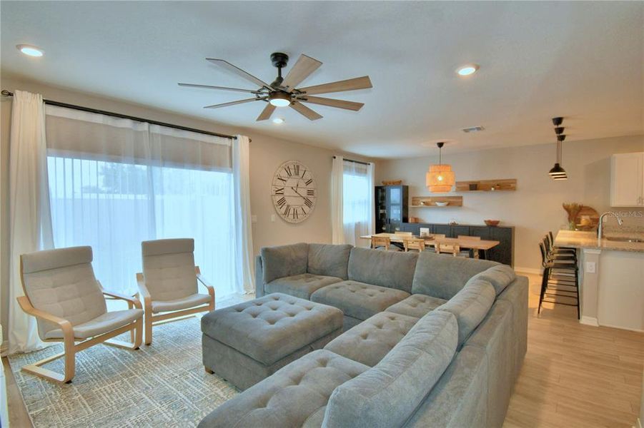 Furnished interior view inside a new home in , Lake Wales (Image 62). Furnished interior view inside a new home in , Lake Wales (Image 62).