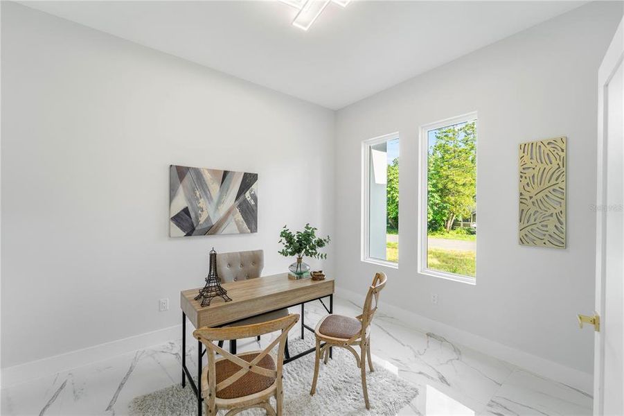 Furnished interior view inside a new home in , Tampa (Image 9).