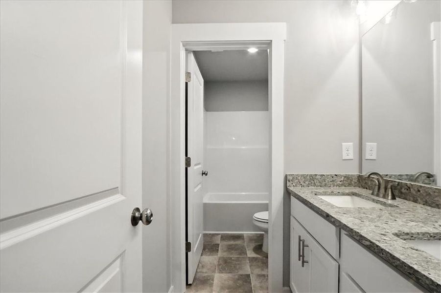 Furnished interior view inside a new home in Traditions of Braselton, Jefferson (Image 5).