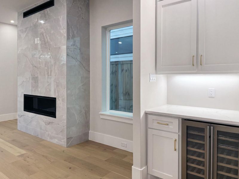 Furnished interior view inside a new home in , Houston (Image 11).