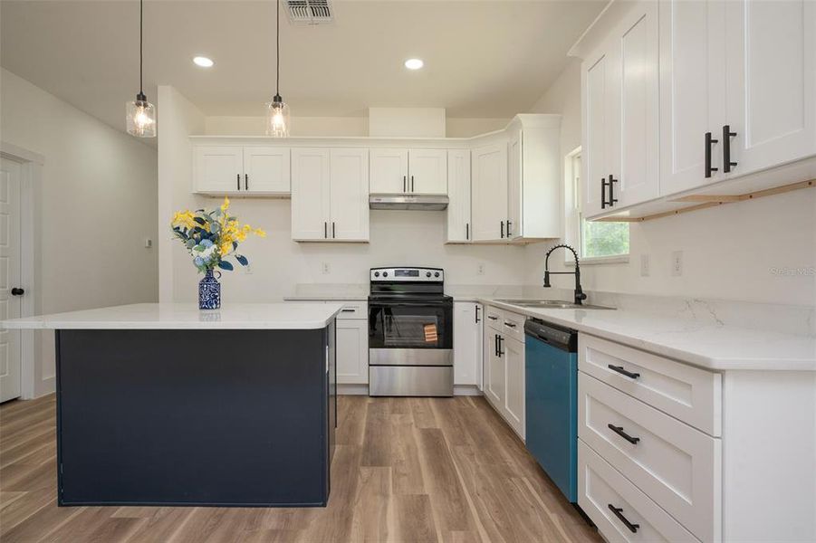 Furnished interior view inside a new home in , Williston (Image 6).