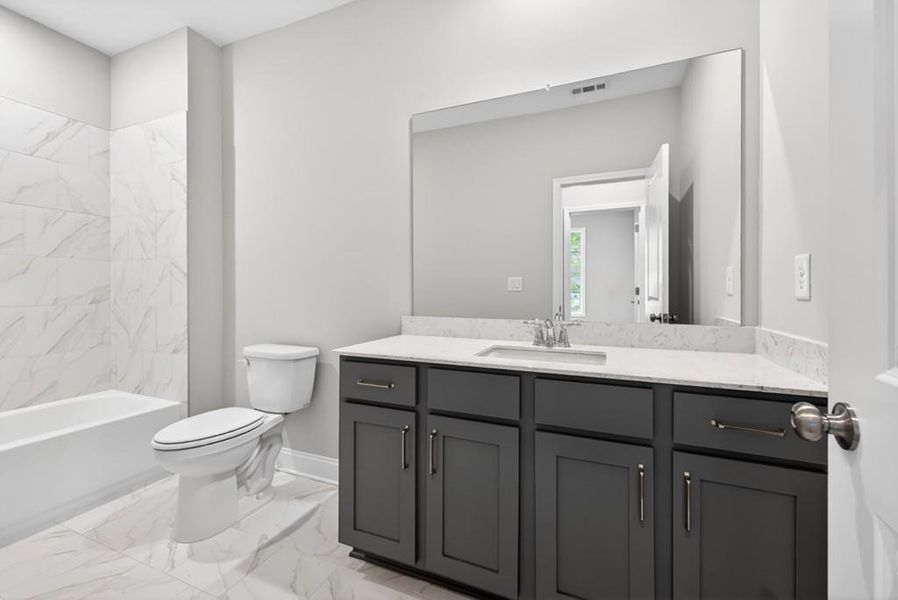 Furnished interior view inside a new home in , Sugar Hill (Image 18).