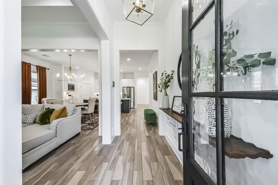 Furnished interior view inside a new home in , Willis (Image 12). Furnished interior view inside a new home in , Willis (Image 12).