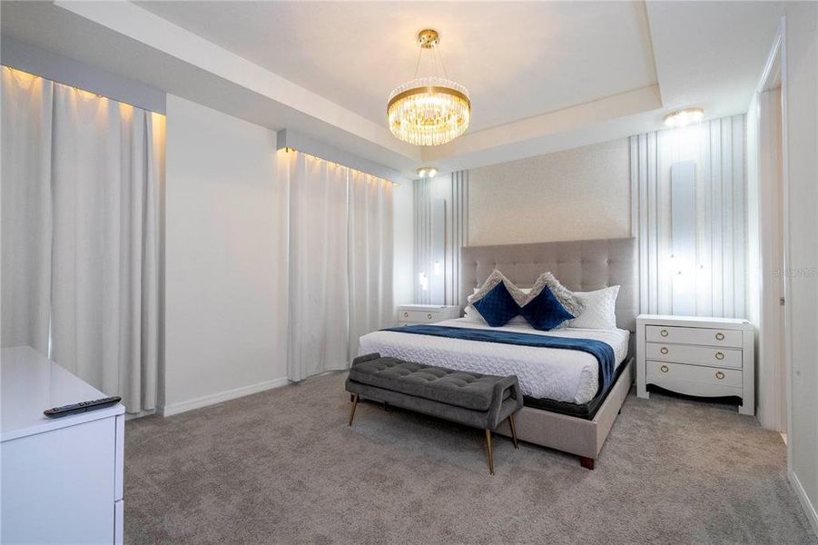 Furnished interior view inside a new home in Solara Resort, Kissimmee (Image 55).