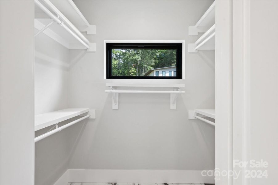 Primary Walk-in Closet