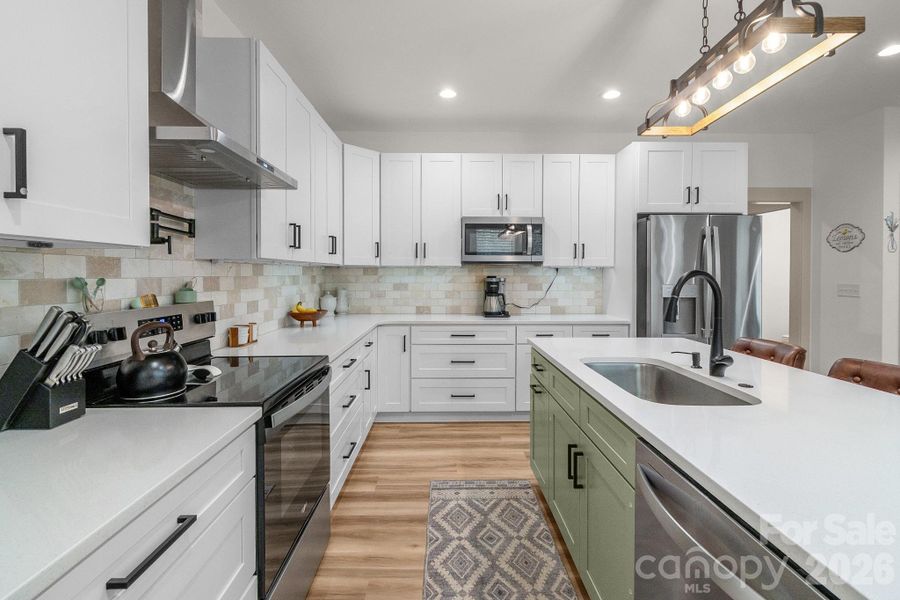 Furnished interior view inside a new home in , Marshville (Image 13). Furnished interior view inside a new home in , Marshville (Image 13).