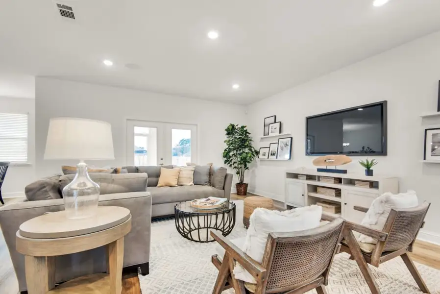 Furnished interior view inside a new home in Sanborn Hill, Milton (Image 4).