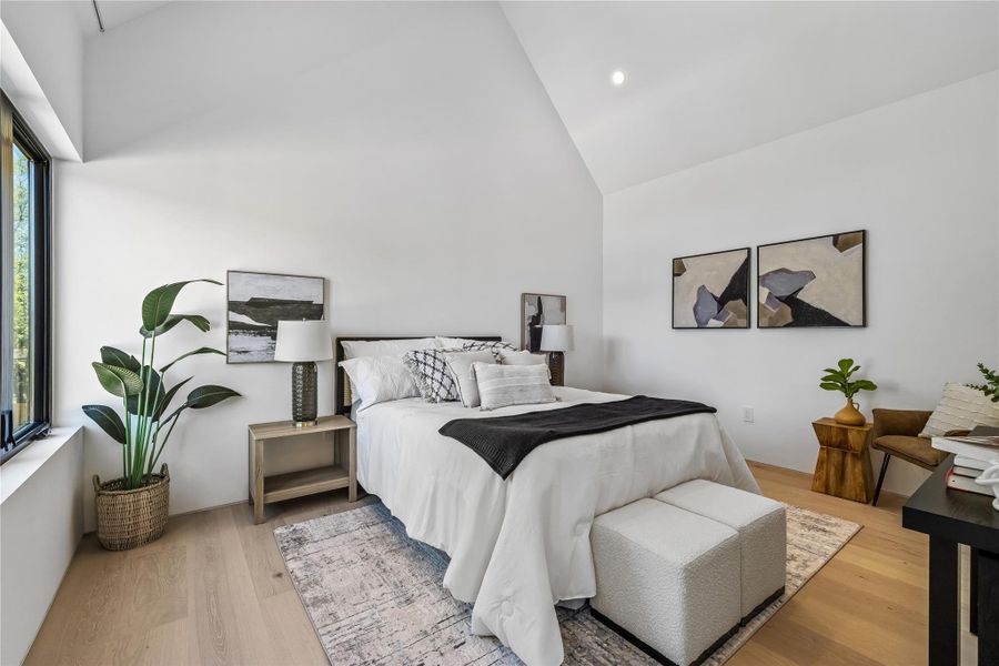 Furnished interior view inside a new home in , Austin (Image 16). Furnished interior view inside a new home in , Austin (Image 16).