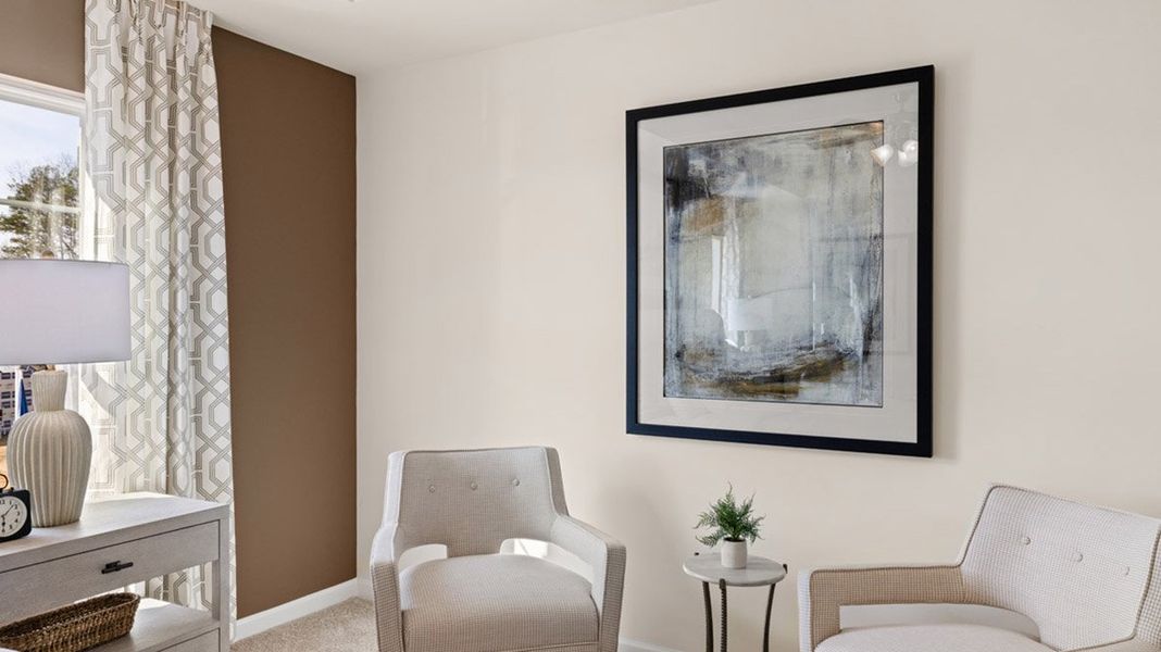 Representative furnished interior of a home built from the Galen by D.R. Horton in Teamon Pointe, Griffin (Image 22).