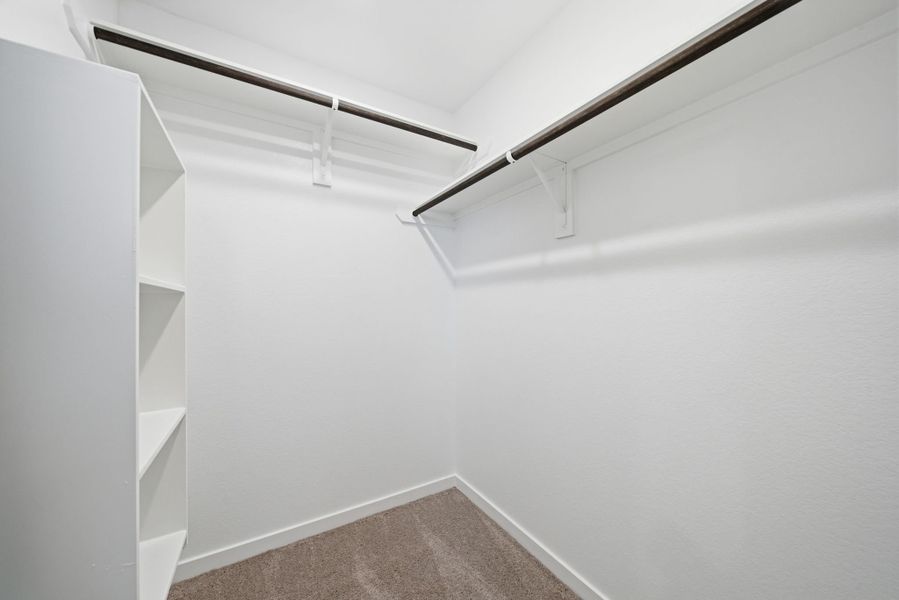 A staircase in a room.