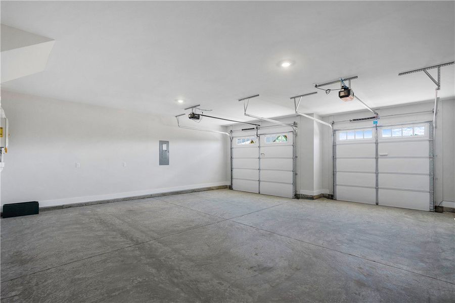 Secure parking and ample storage in this two-car g Secure parking and ample storage in this two-car g