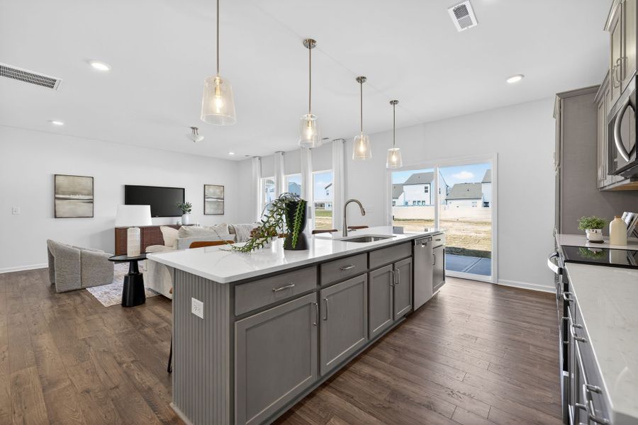 Furnished interior view inside a new home in Nathans Ridge, Lillington (Image 7).