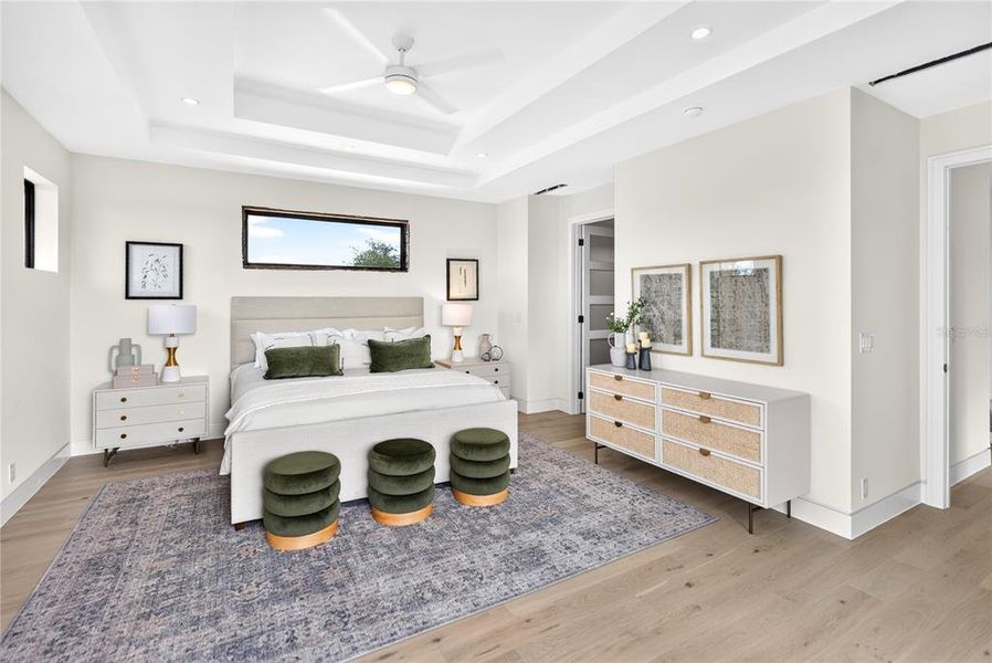 Furnished interior view inside a new home in , Sarasota (Image 40).