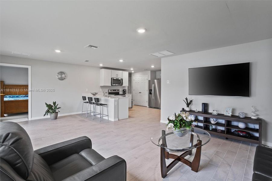 Furnished interior view inside a new home in , Labelle (Image 12).