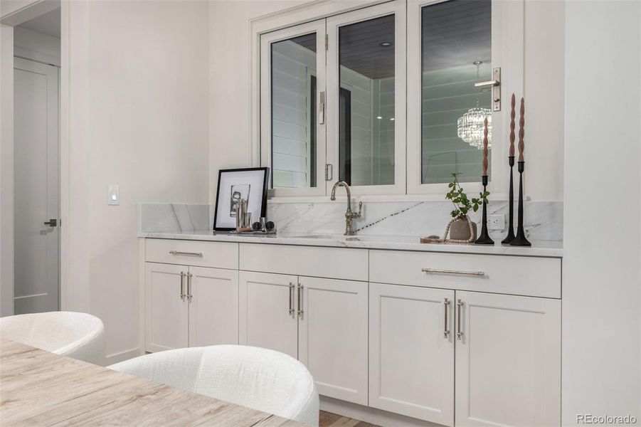 Furnished interior view inside a new home in , Denver (Image 8).