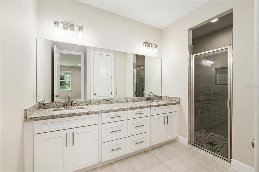 Furnished interior view inside a new home in , Summerfield (Image 18). Furnished interior view inside a new home in , Summerfield (Image 18).