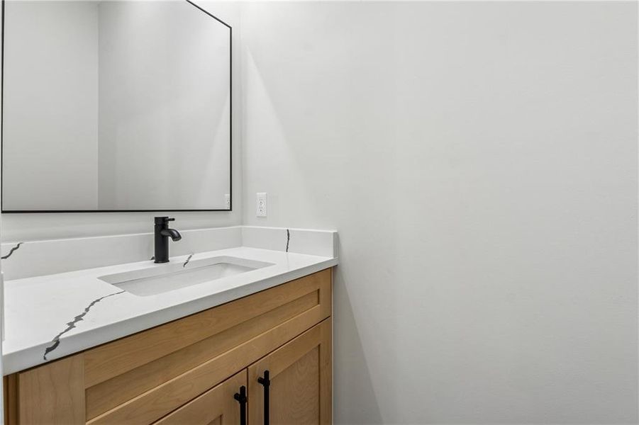 Furnished interior view inside a new home in , Monroe (Image 8).