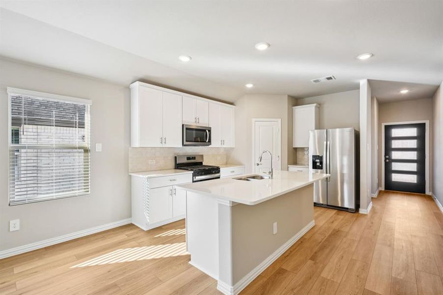 Furnished interior view inside a new home in , McKinney (Image 15).