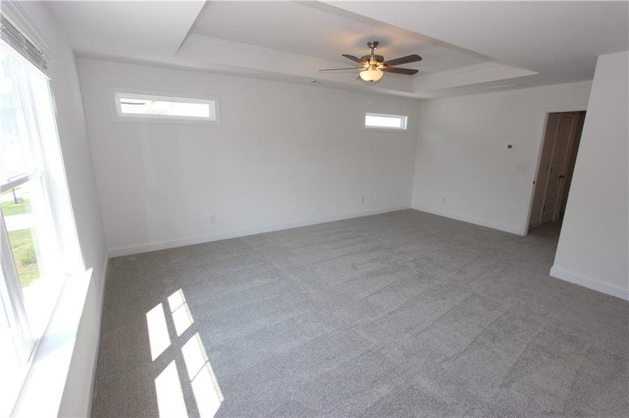 Spacious, unfurnished interior of a new home in Clark Farms, Flowery Branch (Image 17).