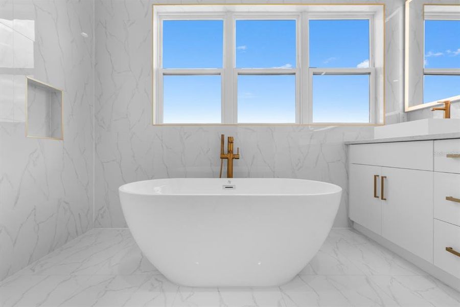 Furnished interior view inside a new home in , Apollo Beach (Image 8).