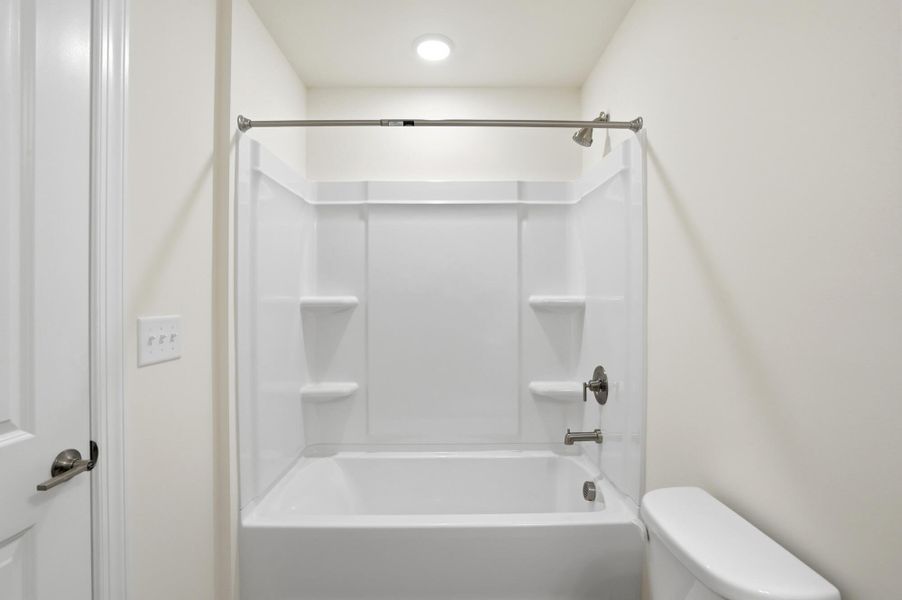 Furnished interior view inside a new home in Villas at Prestwick, Mooresville (Image 18).
