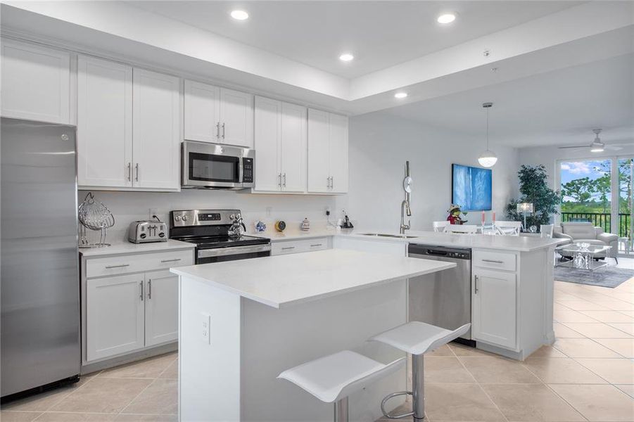 Furnished interior view inside a new home in , Venice (Image 14).