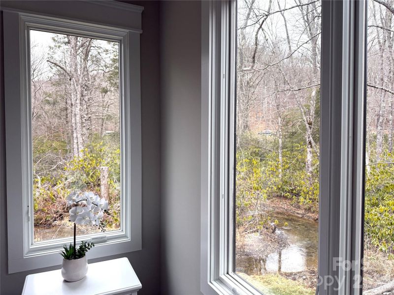 River views from primary suite! River views from primary suite!