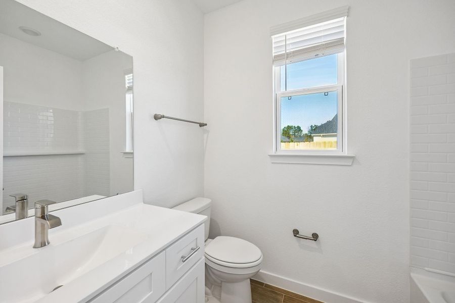 Furnished interior view inside a new home in Montgomery Bend, Montgomery (Image 11).