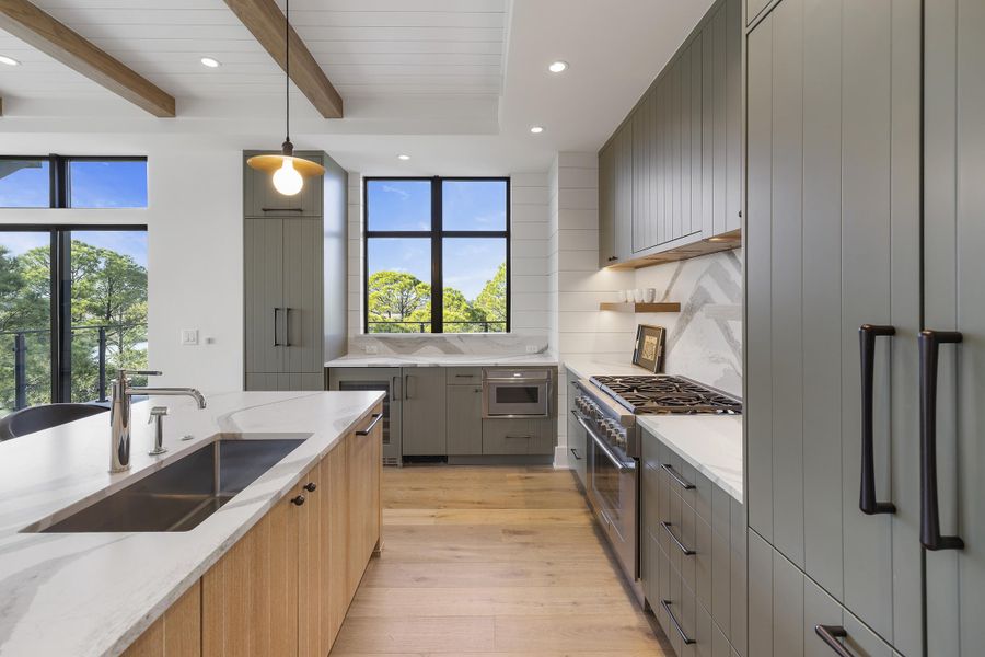 Furnished interior view inside a new home in , Kiawah Island (Image 20). Furnished interior view inside a new home in , Kiawah Island (Image 20).