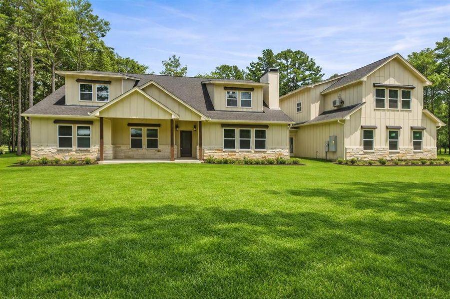 Front exterior of a new home in , Athens, TX, highlighting curb appeal (Image 1). Front exterior of a new home in , Athens, TX, highlighting curb appeal (Image 1).
