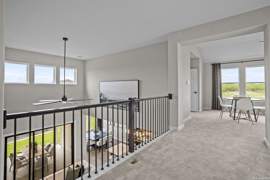 Furnished interior view inside a new home in The Parklands, Schertz (Image 35). Furnished interior view inside a new home in The Parklands, Schertz (Image 35).