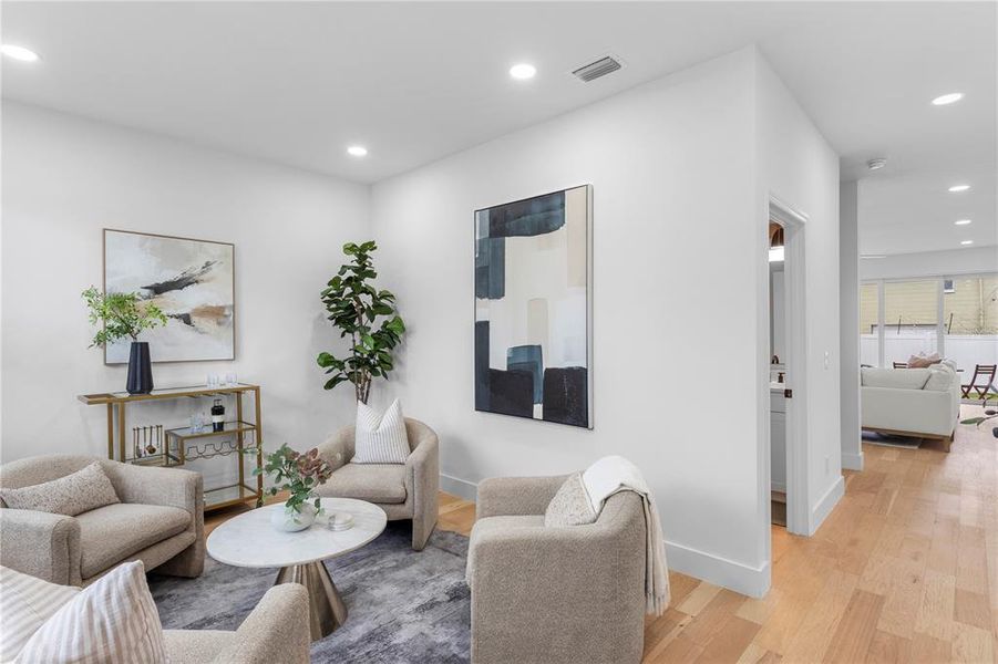Furnished interior view inside a new home in , Tampa (Image 15).