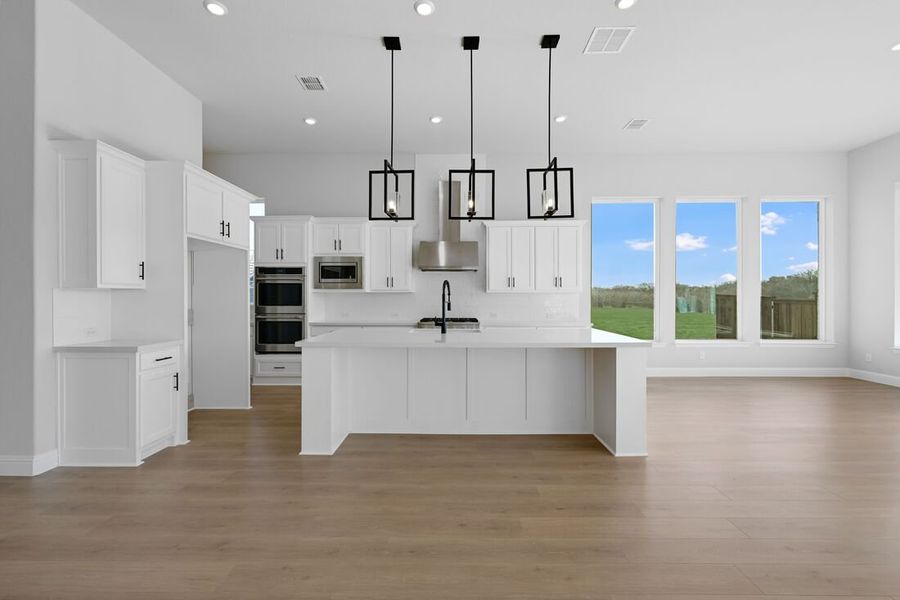 Furnished interior view inside a new home in The Ranch at Uptown Celina, Celina (Image 7).