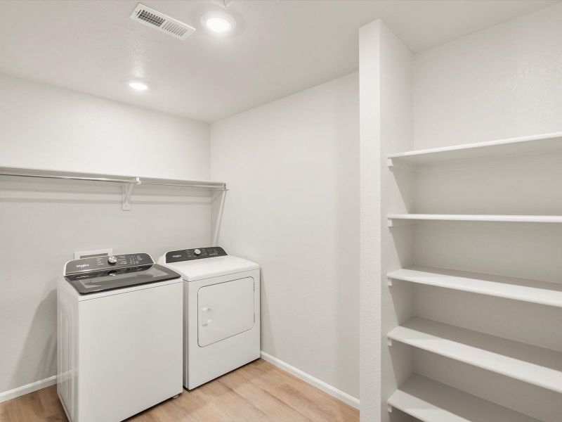 Close-up of interior finishes inside a home in Lorson Ranch: The Trail Collection, Colorado Springs (Image 9).