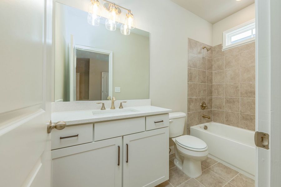 Bathroom with a stand up tub in bedroom #3