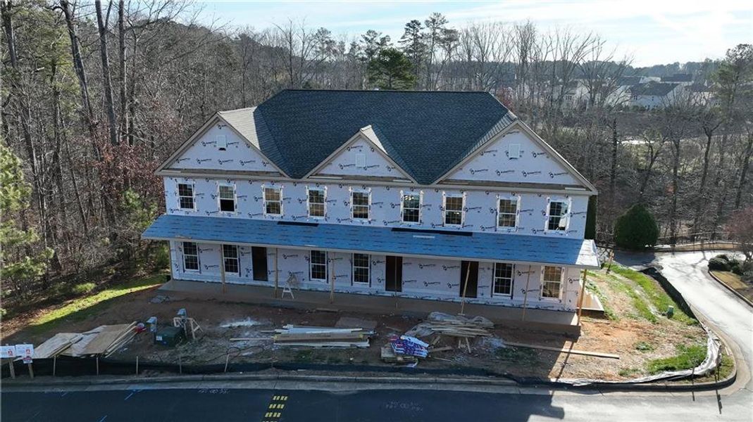 In-progress construction of a new home in , Cumming, GA (Image 3). In-progress construction of a new home in , Cumming, GA (Image 3).