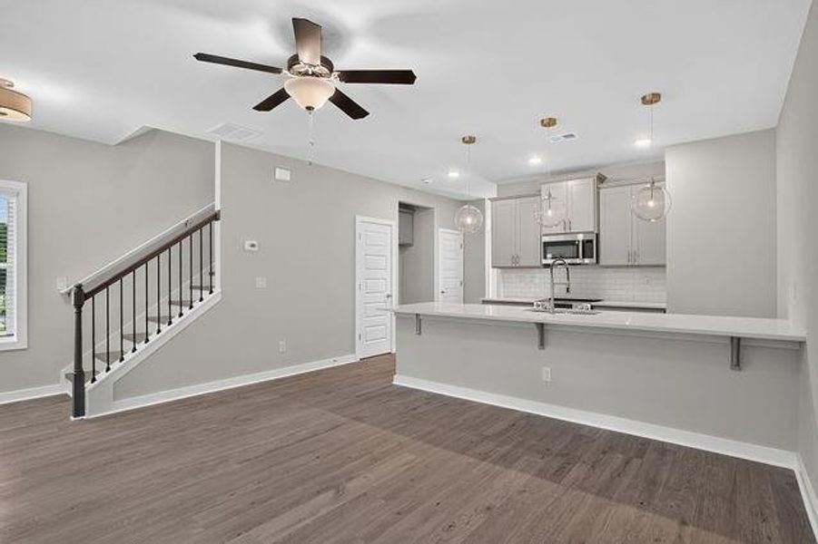 Spacious, unfurnished interior of a new home in , Fayetteville (Image 12).