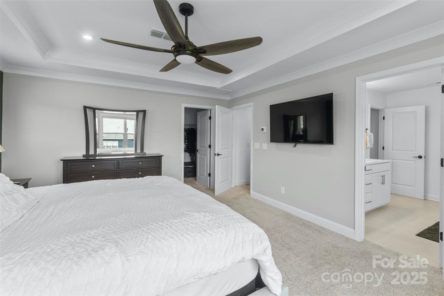 Furnished interior view inside a new home in , Charlotte (Image 17).