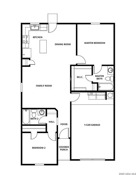 2D floor plan layout of this home in Luckey Ranch, San Antonio, TX (Image 5). 2D floor plan layout of this home in Luckey Ranch, San Antonio, TX (Image 5).