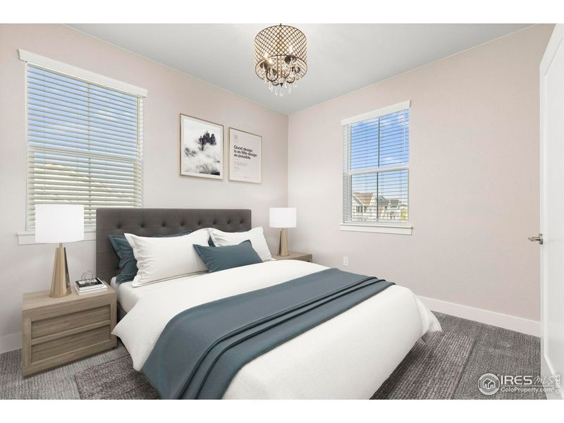 Furnished interior view inside a new home in , Erie (Image 12).