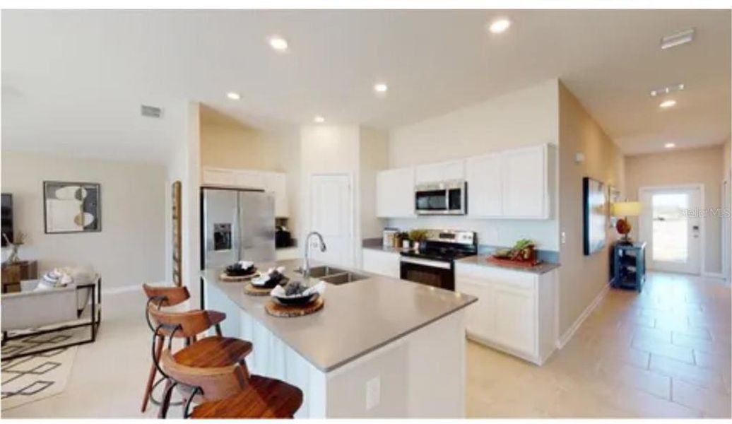 Furnished interior view inside a new home in Astonia: Estate Collection, Davenport (Image 4).