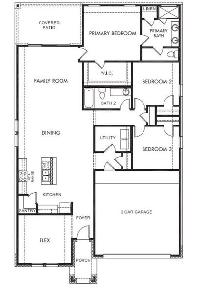 Photo is not of the actual home, but is an inspirational photo of builder’s model home and may depict options, furnishings, and/or decorator features that are not included. Photo is not of the actual home, but is an inspirational photo of builder’s model home and may depict options, furnishings, and/or decorator features that are not included.