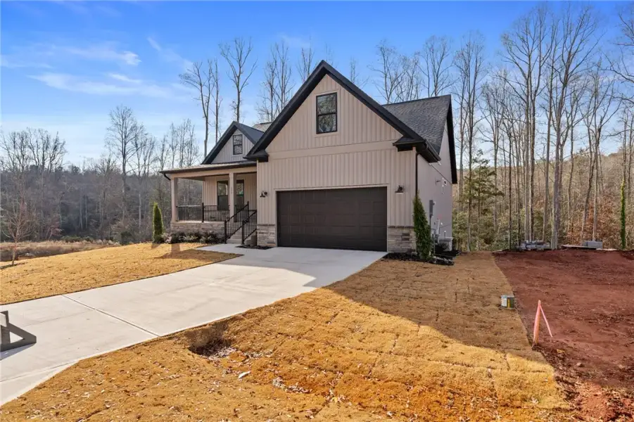 Front exterior of a new home in South Park, Piedmont, SC, highlighting curb appeal (Image 2). Front exterior of a new home in South Park, Piedmont, SC, highlighting curb appeal (Image 2).